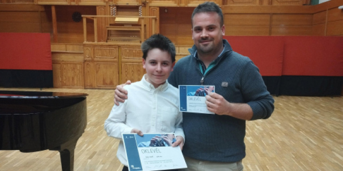 Országos klarinétverseny 3. helyezett: Szaniszló Dániel 