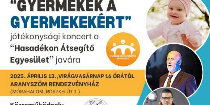 Gyermekeink, ismét segítenek - segítsünk együtt!